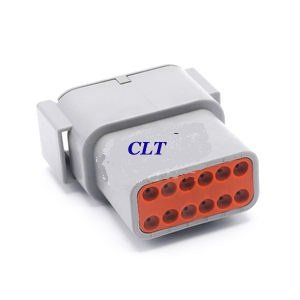 DTM04-12P   Deutsch DT Grey 12 Pin Electrical Male Connector