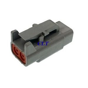 DTM04-2P Deutsch 2P Auto Waterproof Electrical Wire Connector